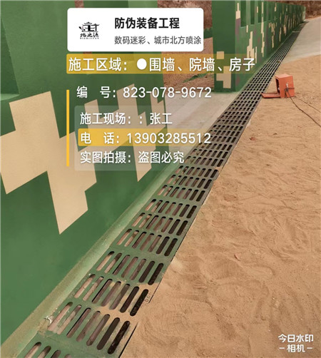 遂宁 例如在抖音上有“迷彩墙，外围墙面挡 - 星空数码迷彩漆施工队