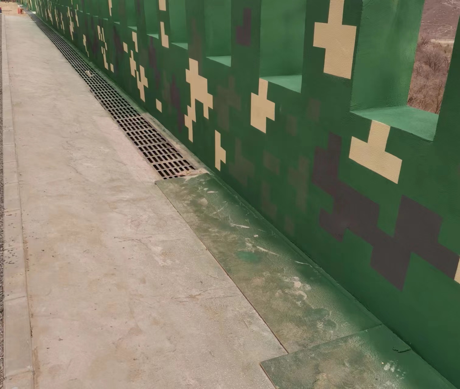 遂宁围墙迷彩喷涂,数迷彩漆